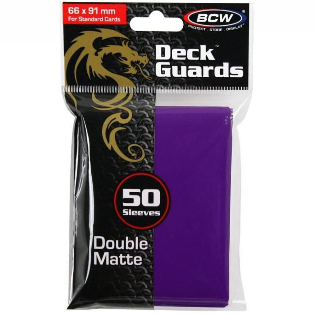 Deck Guards Sleeves 50pk - Purple