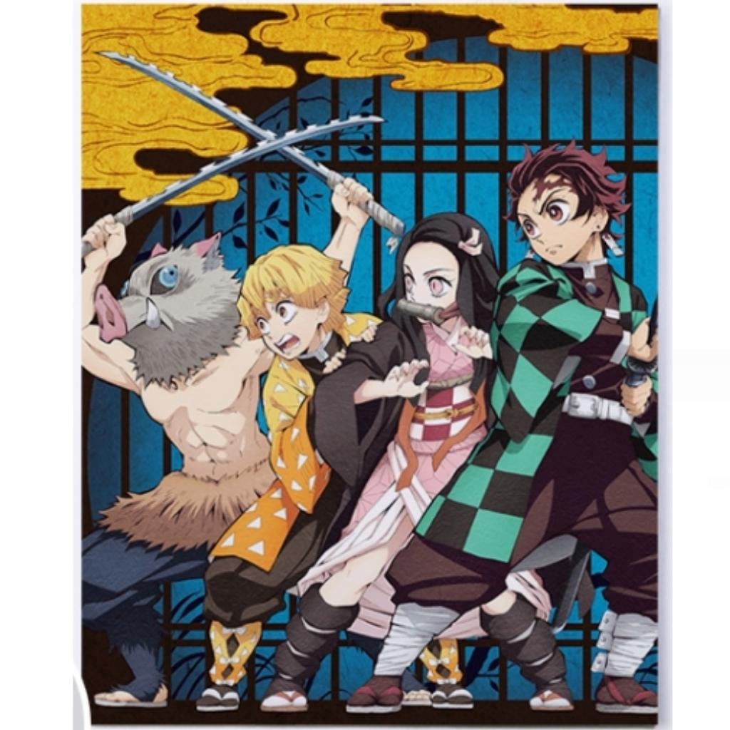 Demon Slayer - Wooden Art Frame