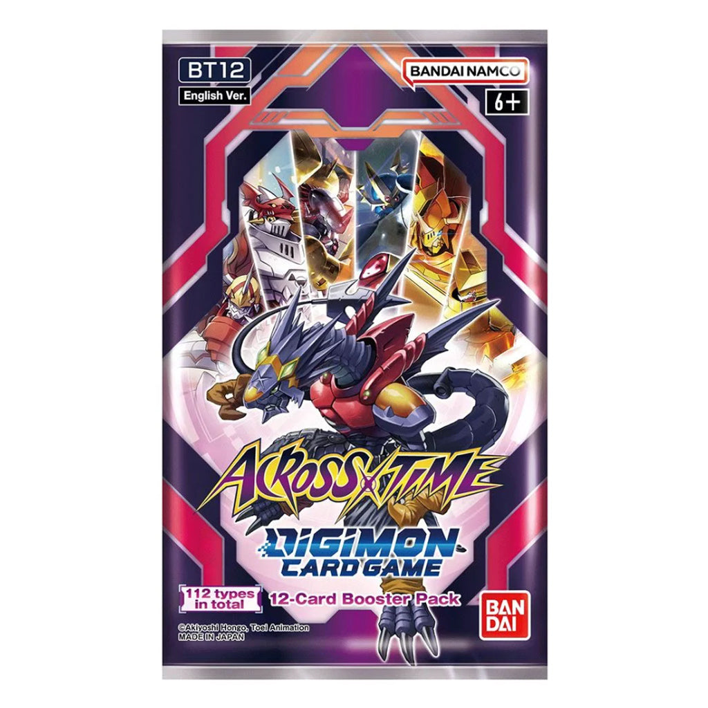 Digimon Card Game Across Time BT12 Booster