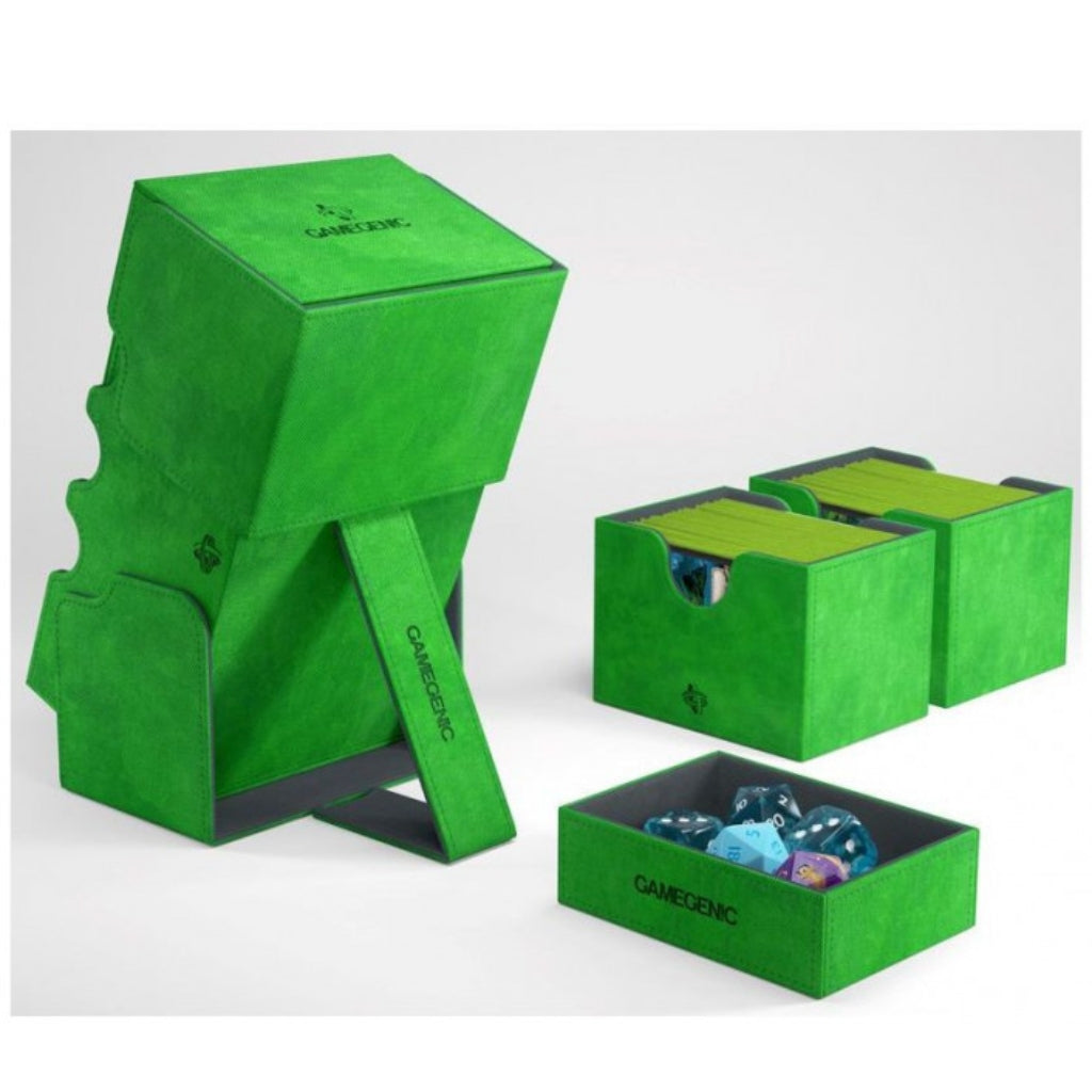 Gamegenic - Sidekick Convertible Deck Box 200+ Green