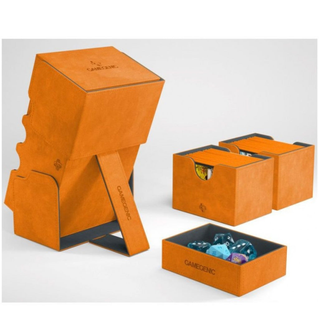 Gamegenic - Sidekick Convertible Deck Box 200+ Orange