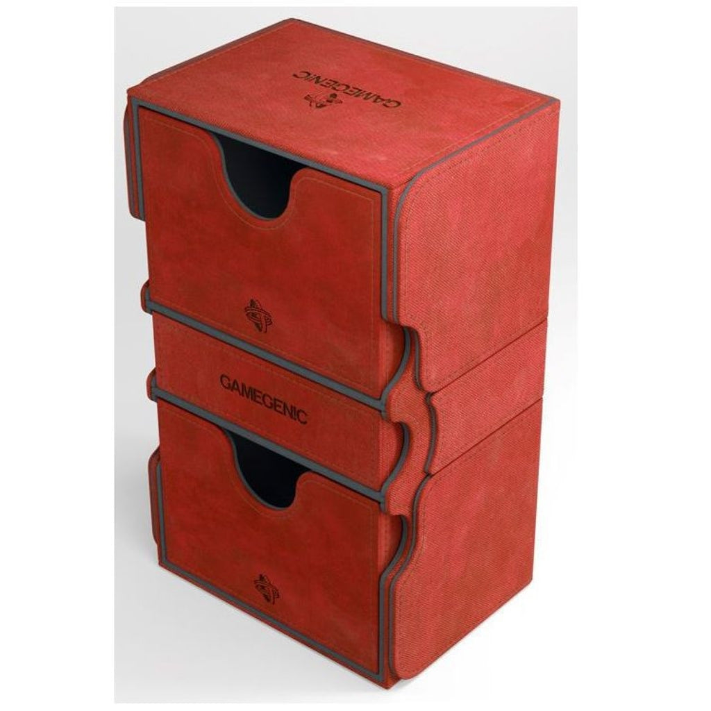 Gamegenic - Sidekick Convertible Deck Box 200+ Red