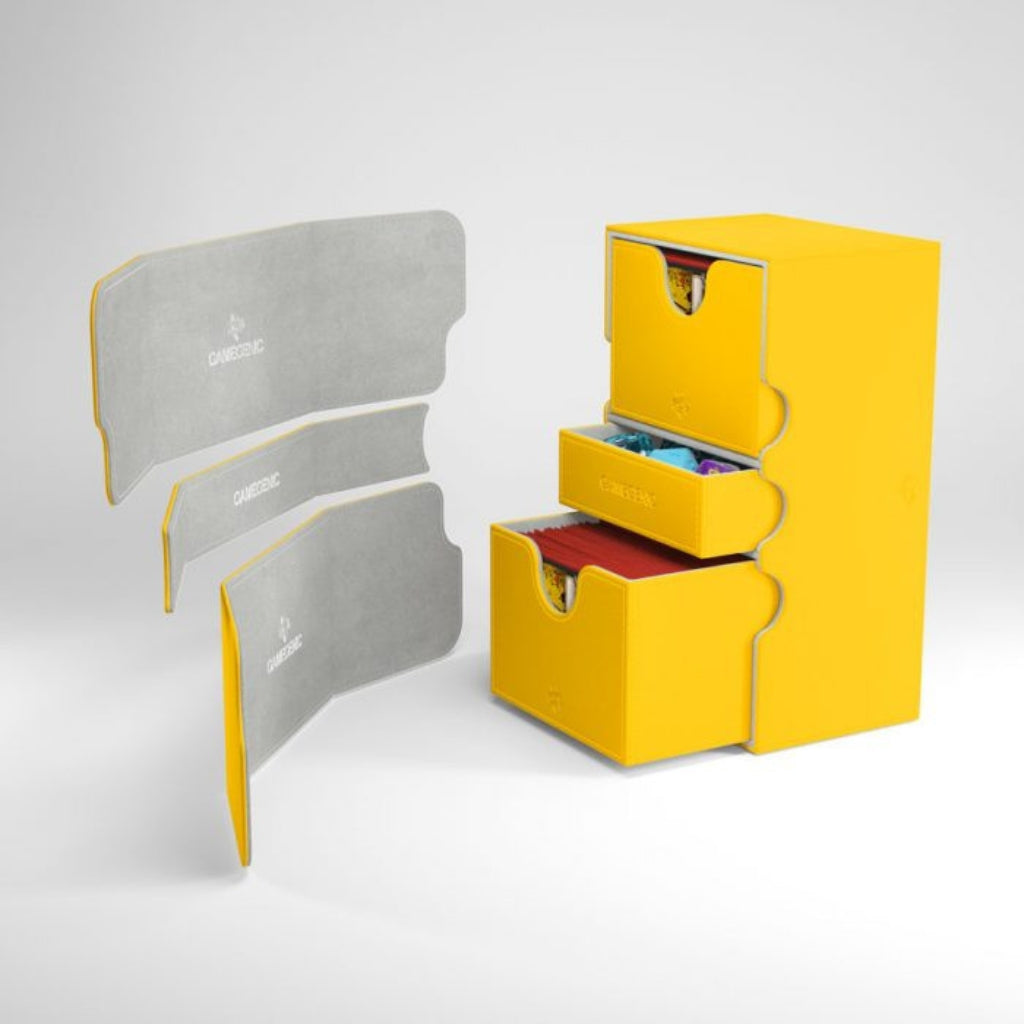 Gamegenic - Sidekick Convertible Deck Box 200+ Yellow