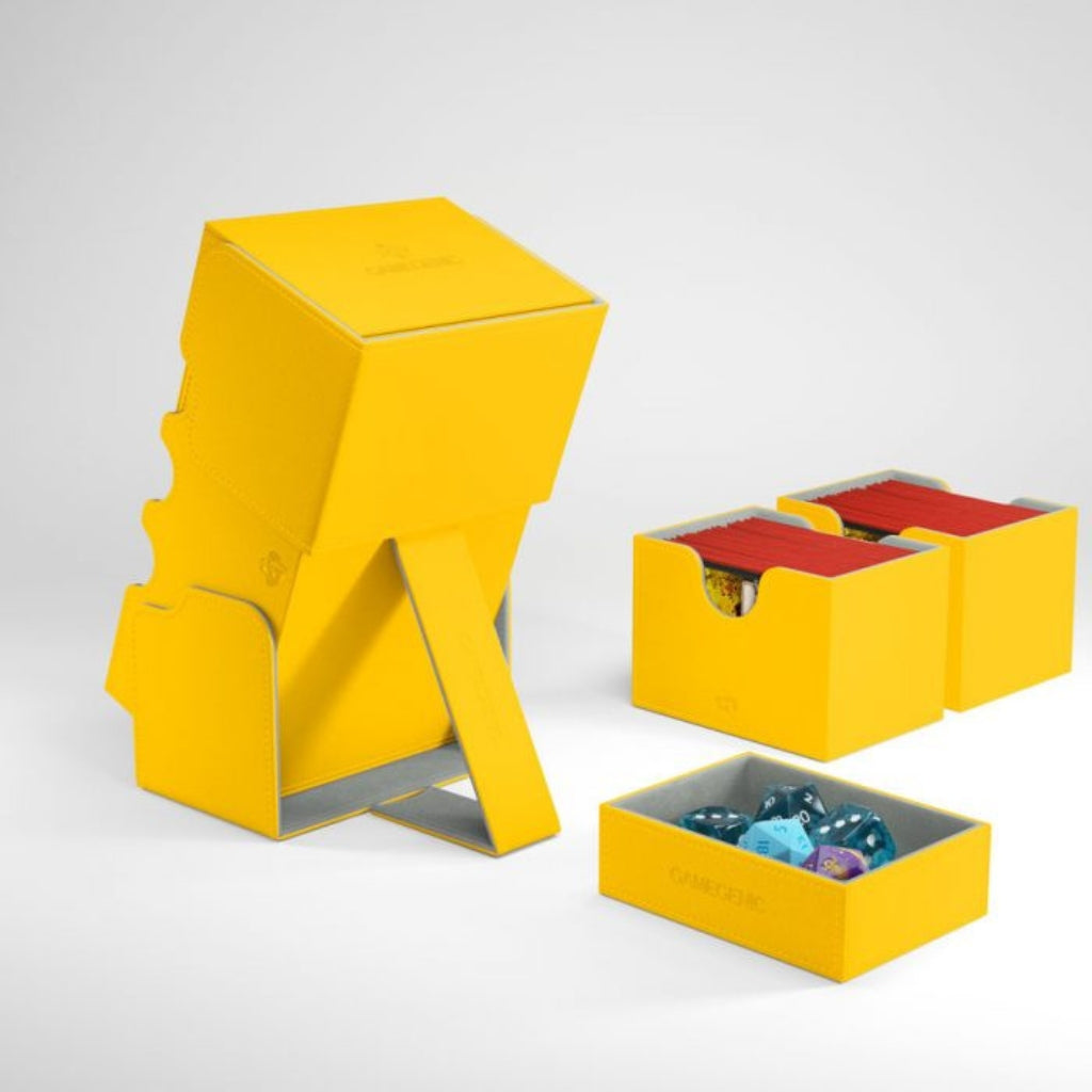 Gamegenic - Sidekick Convertible Deck Box 200+ Yellow