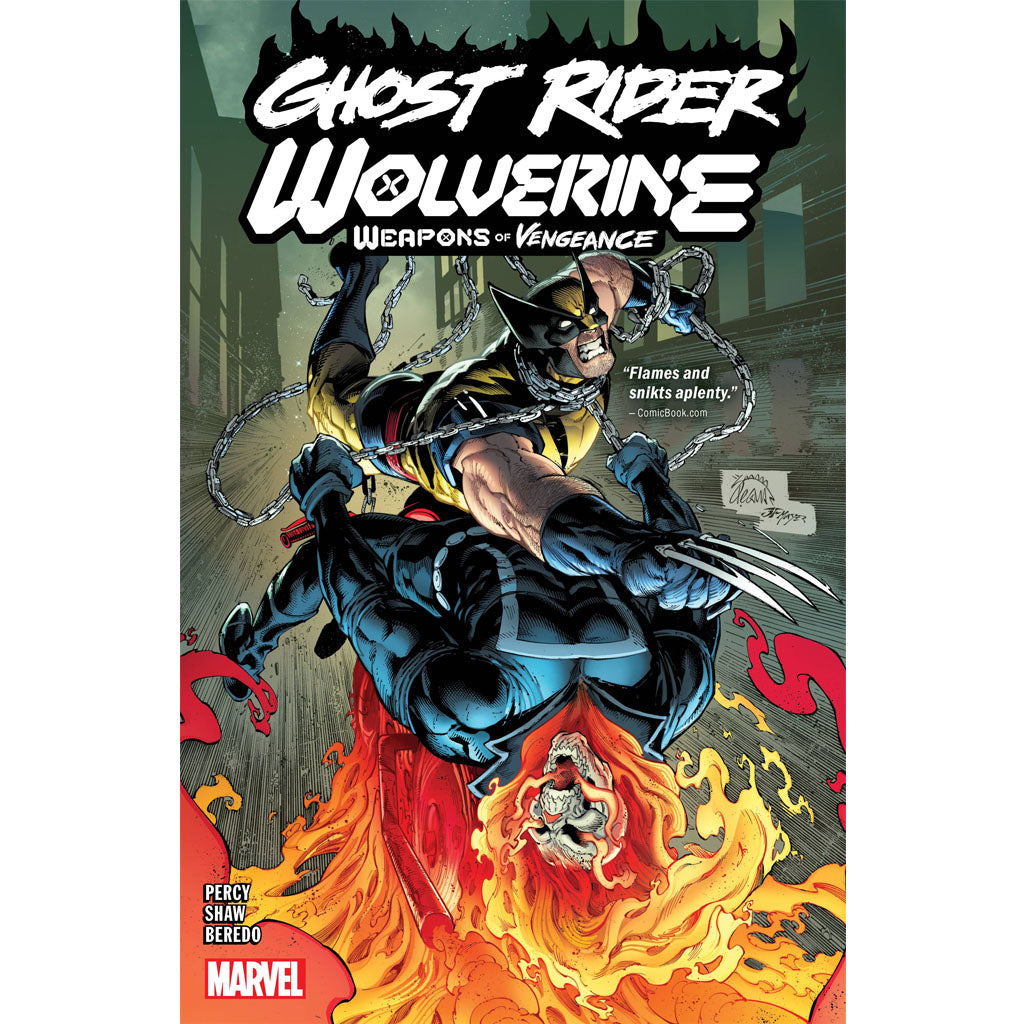 Ghost Rider Wolverine - Weapons of Vengeance - Comic Book Factory