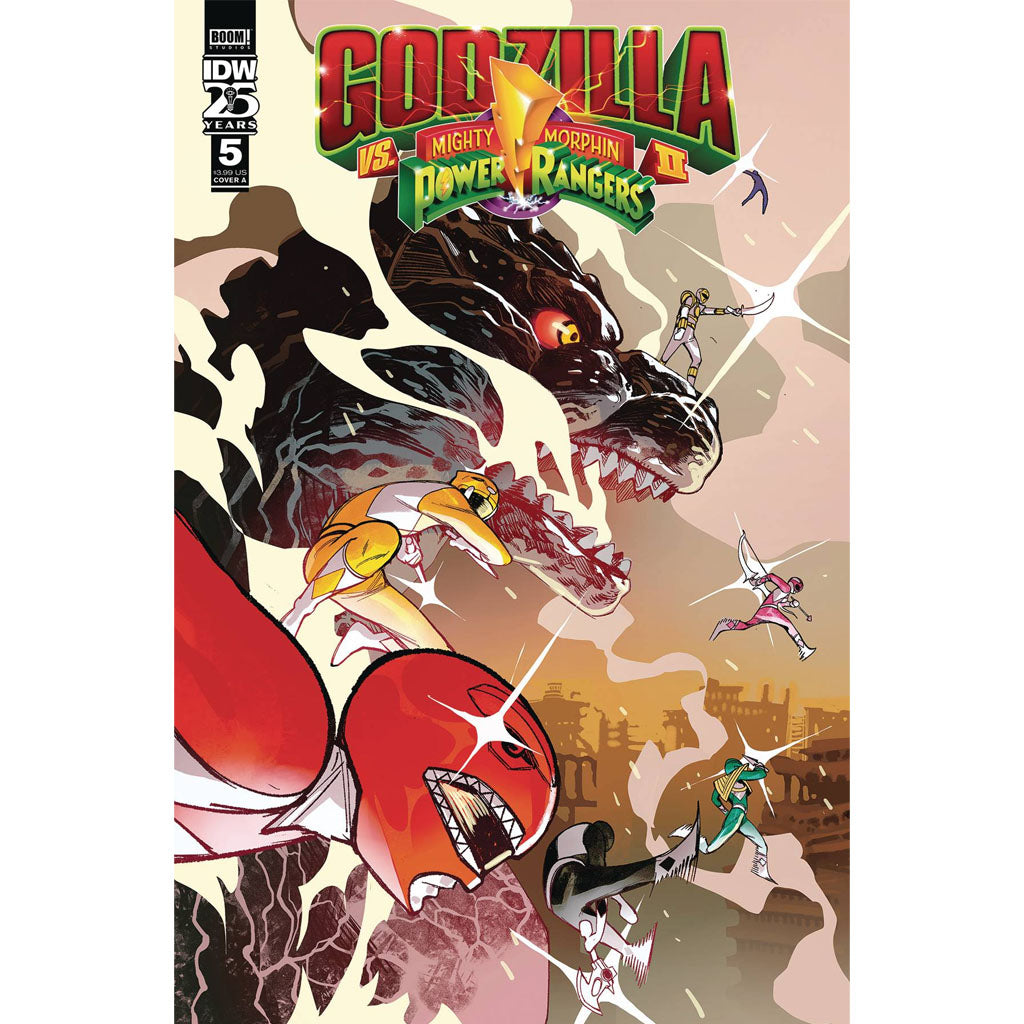 Godzilla Vs. Mighty Morphin Power Rangers II #5