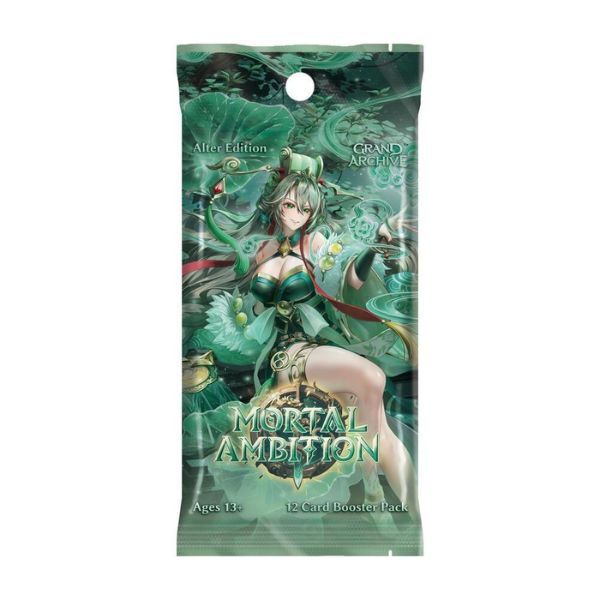 Grand Archive TCG: Mortal Ambition Booster Pack – Alter Edition