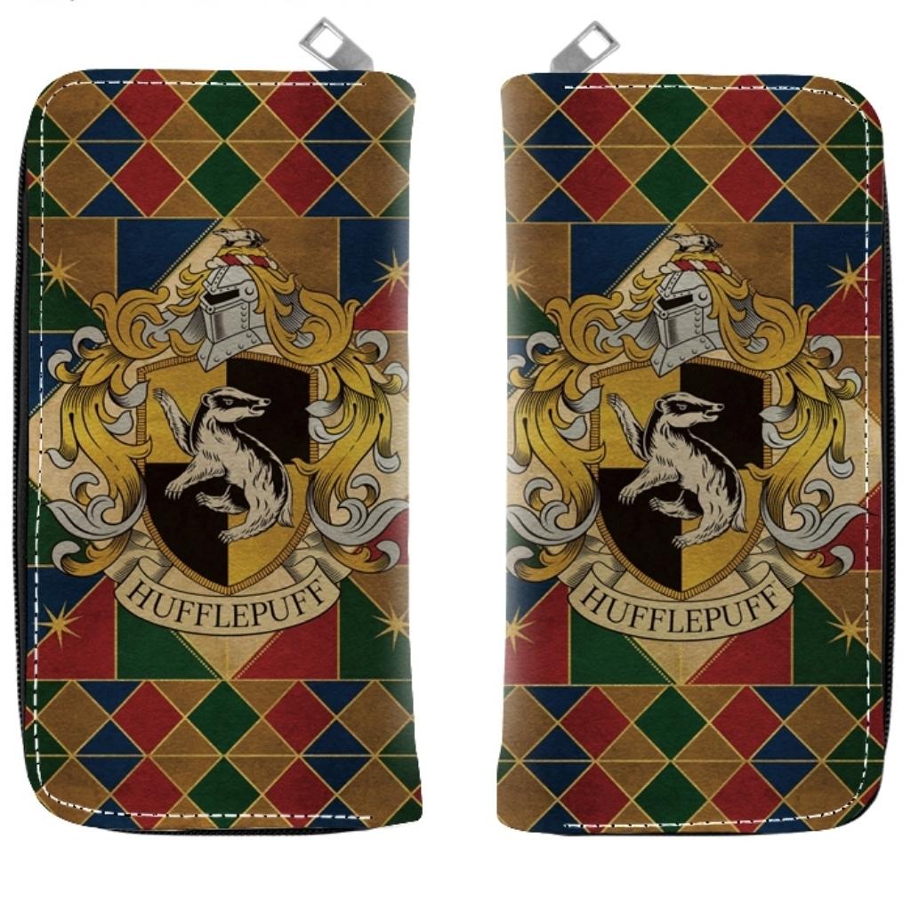 Harry Potter - Hufflepuff Long Zipper Purse / Wallet
