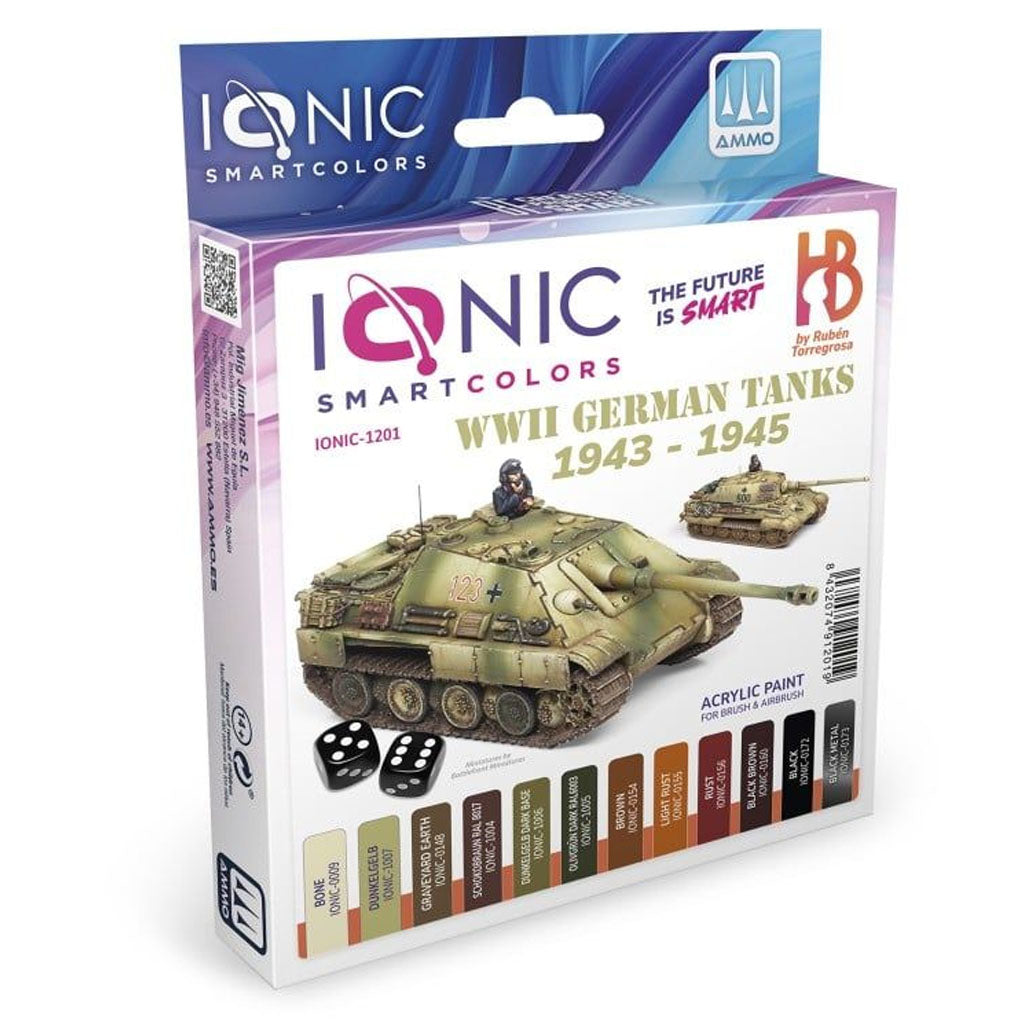 Ionic Sets - WWII German Tanks 1943 - 45