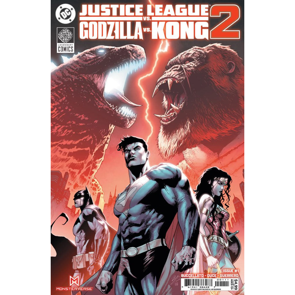 Justice League Vs Godzilla Vs Kong 2 #1