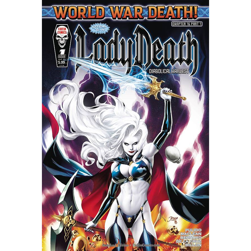 Lady Death - Diabolical Harvest #1A