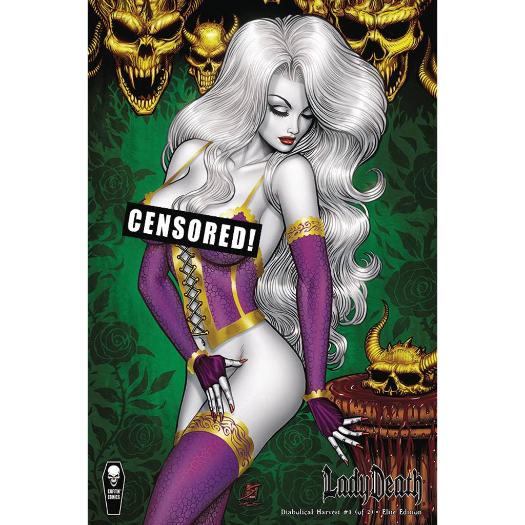 Lady Death - Diabolical Harvest #1E - 1 in 10 Incentive Variant