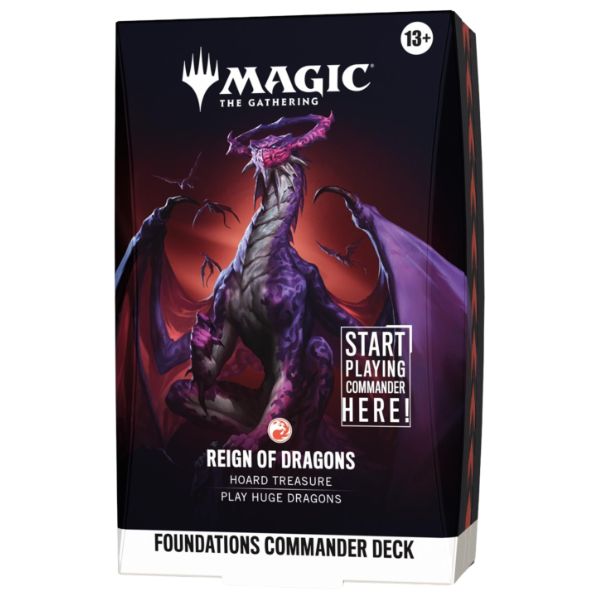 Magic Foundations - Starter Commander Deck - Reign Of Dragons