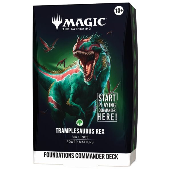 Magic Foundations - Starter Commander Deck - Tramplsaurus Rex
