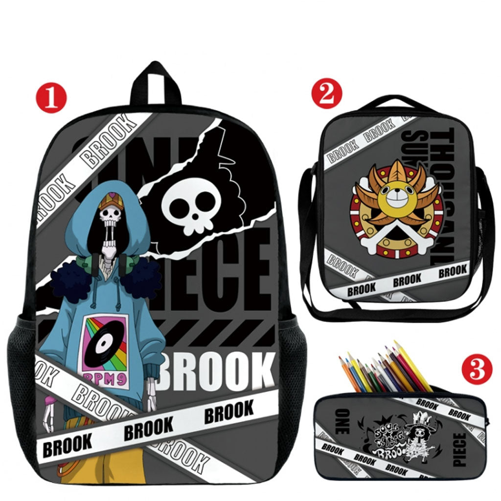 One Piece - Backpack, Lunchbox and Pencil Case