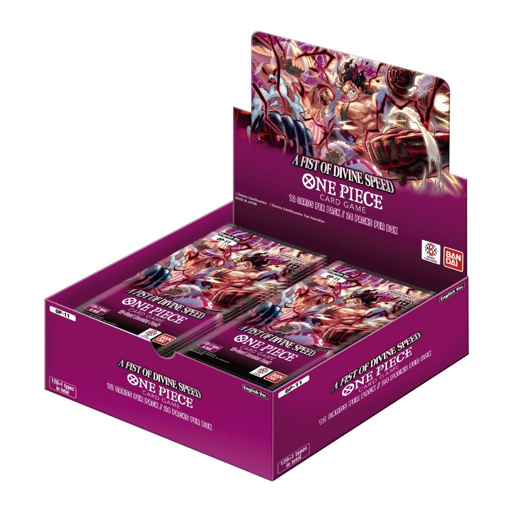 One Piece Card Game: Booster Box – A Fist of Divine Speed [OP-11]