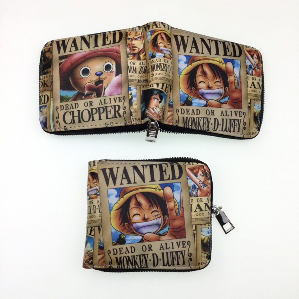 One Piece - Zippered Wallet