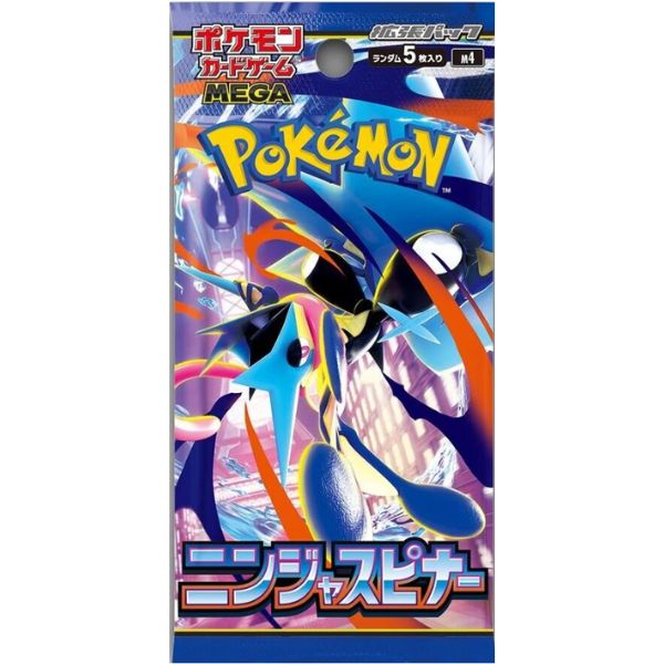 Pokémon Card Game  - [M4] Ninja Spinner Booster Pack (Japanese)