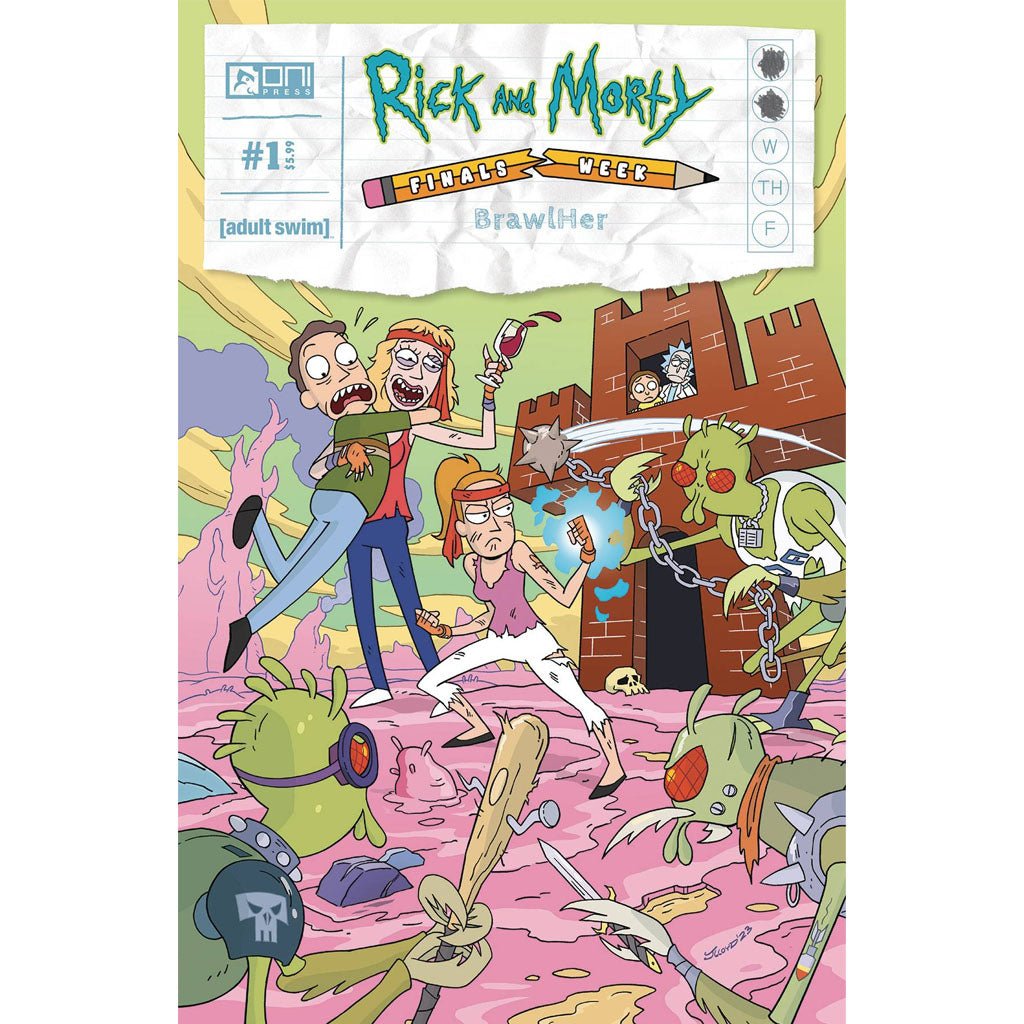 Rick And Morty Presents Finals Week Brawlher #1