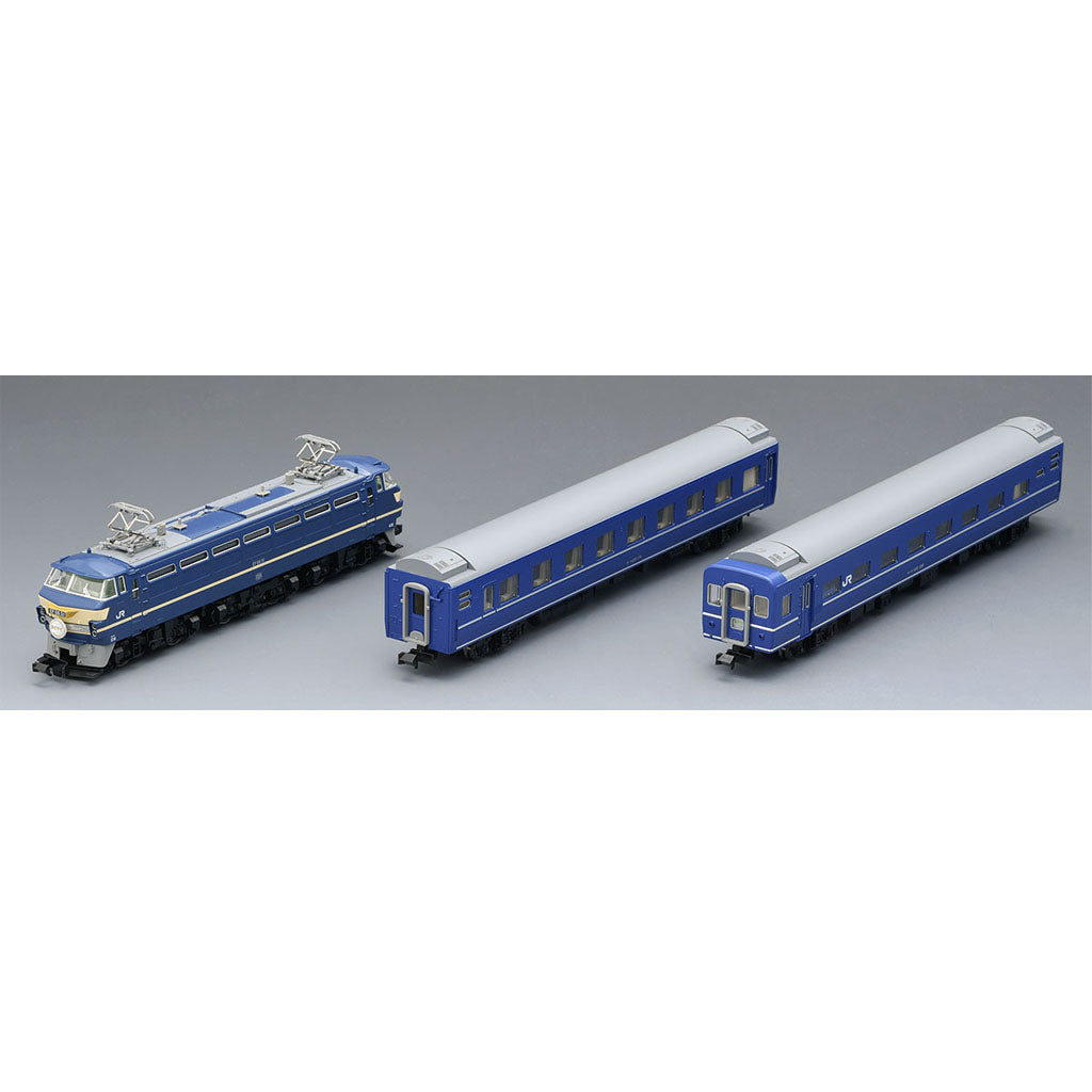 Tomix Trains - TMX98388 - N EF66 Blue Train, 3 Cars Pack