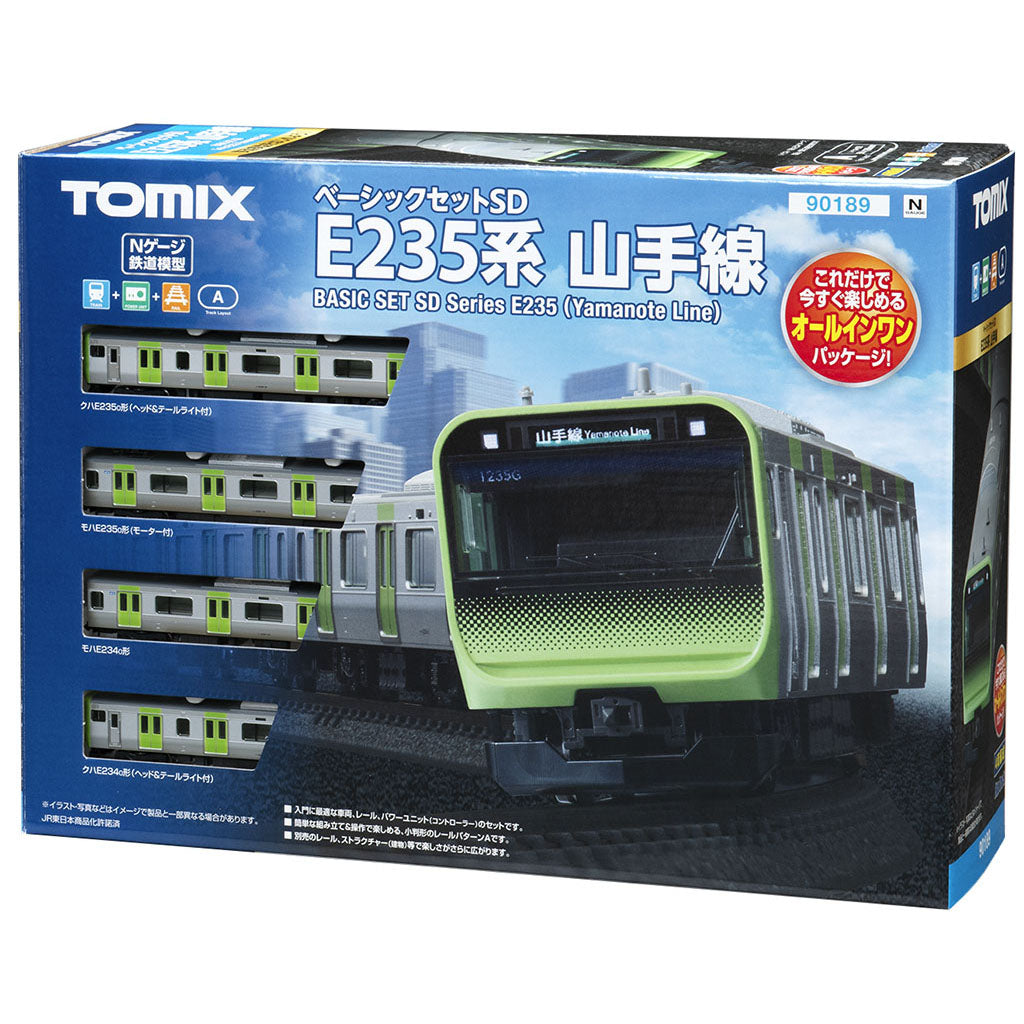 Tomix Trains - TMX90189 - N Starter Set SD E235 Series Yamanote line