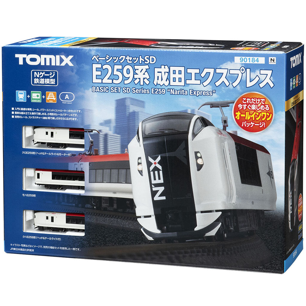 Tomix Trains - TMX90184 -N Starter Set SD E259 Series Narita Express