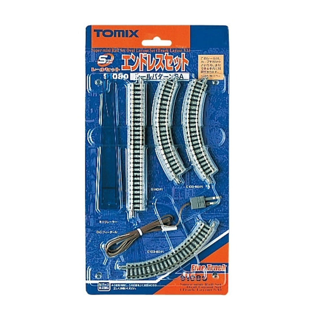 Tomix Trains - TMX91080 -  Super Mini Track Oval Set
