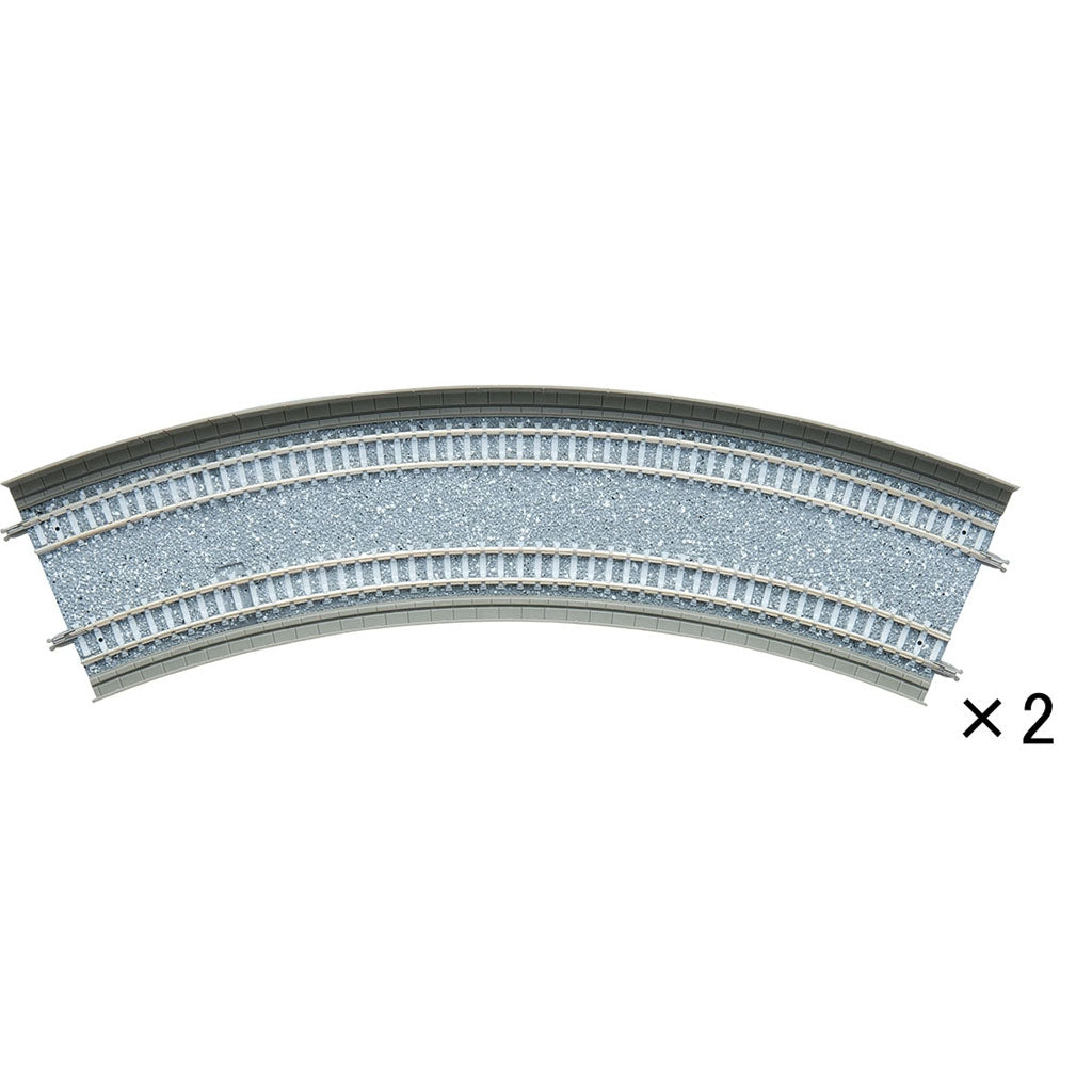 Tomix Trains - TMX1882 - Double Curve Track Slab 391mm