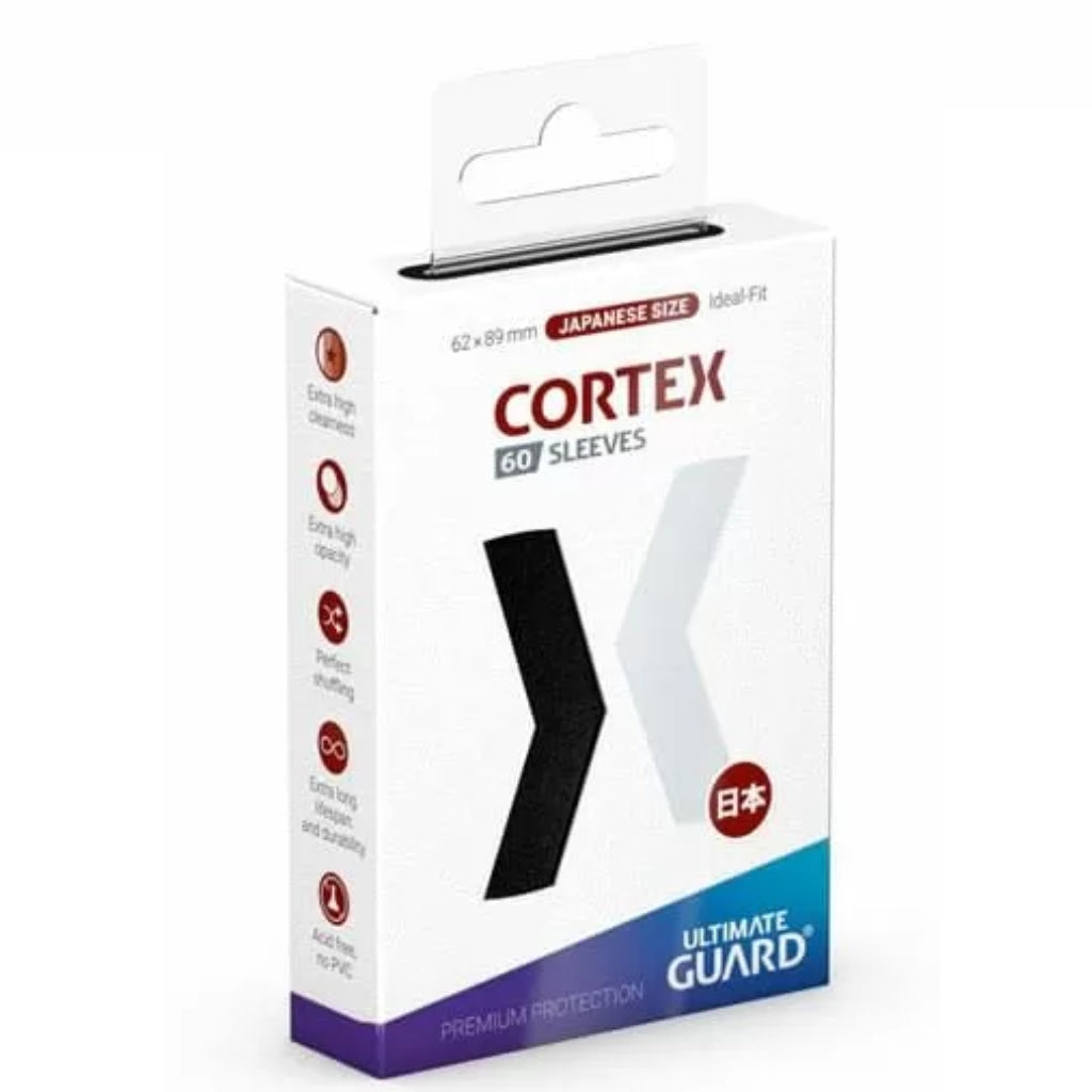 Ultimate Guard Cortex Sleeves Japanese Size Black (60)
