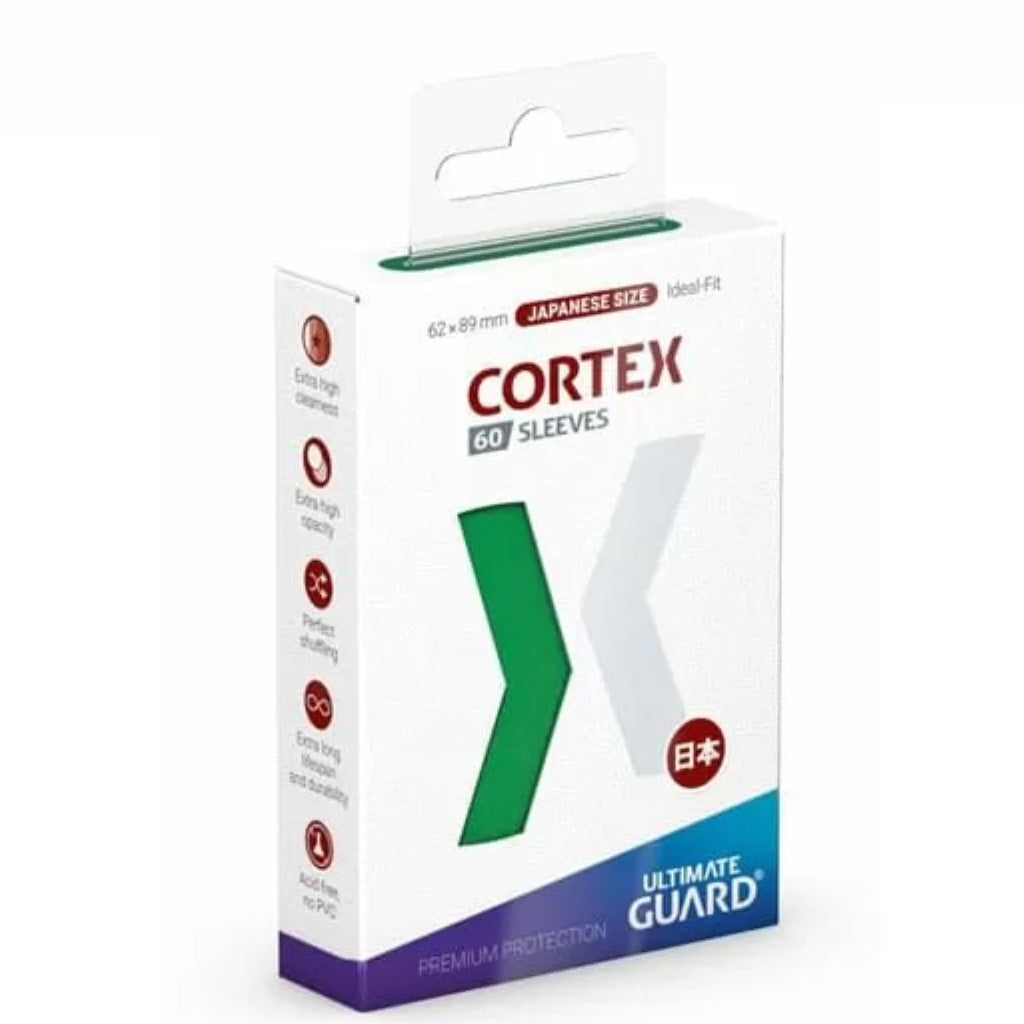 Ultimate Guard Cortex Sleeves Japanese Size Green (60)