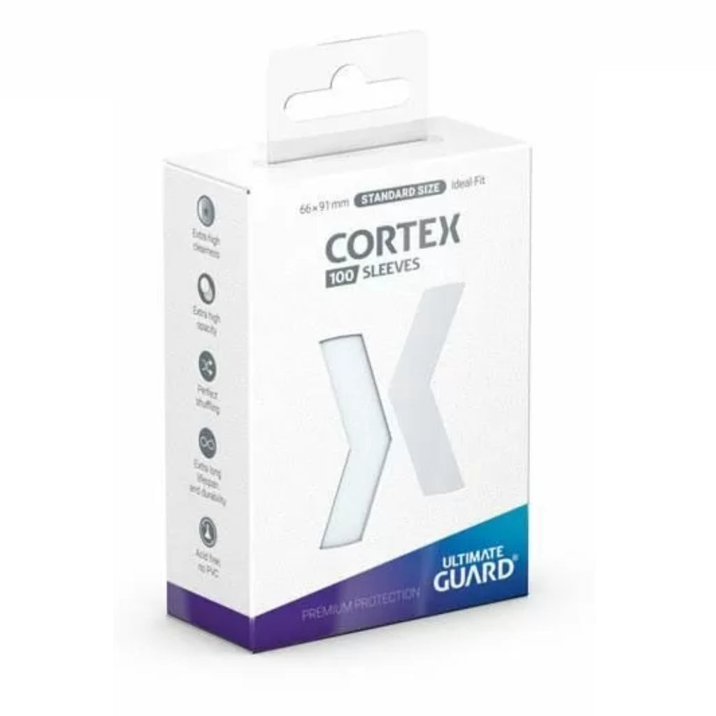 Ultimate Guard Cortex Standard Sleeves (100-Pack) – Clear