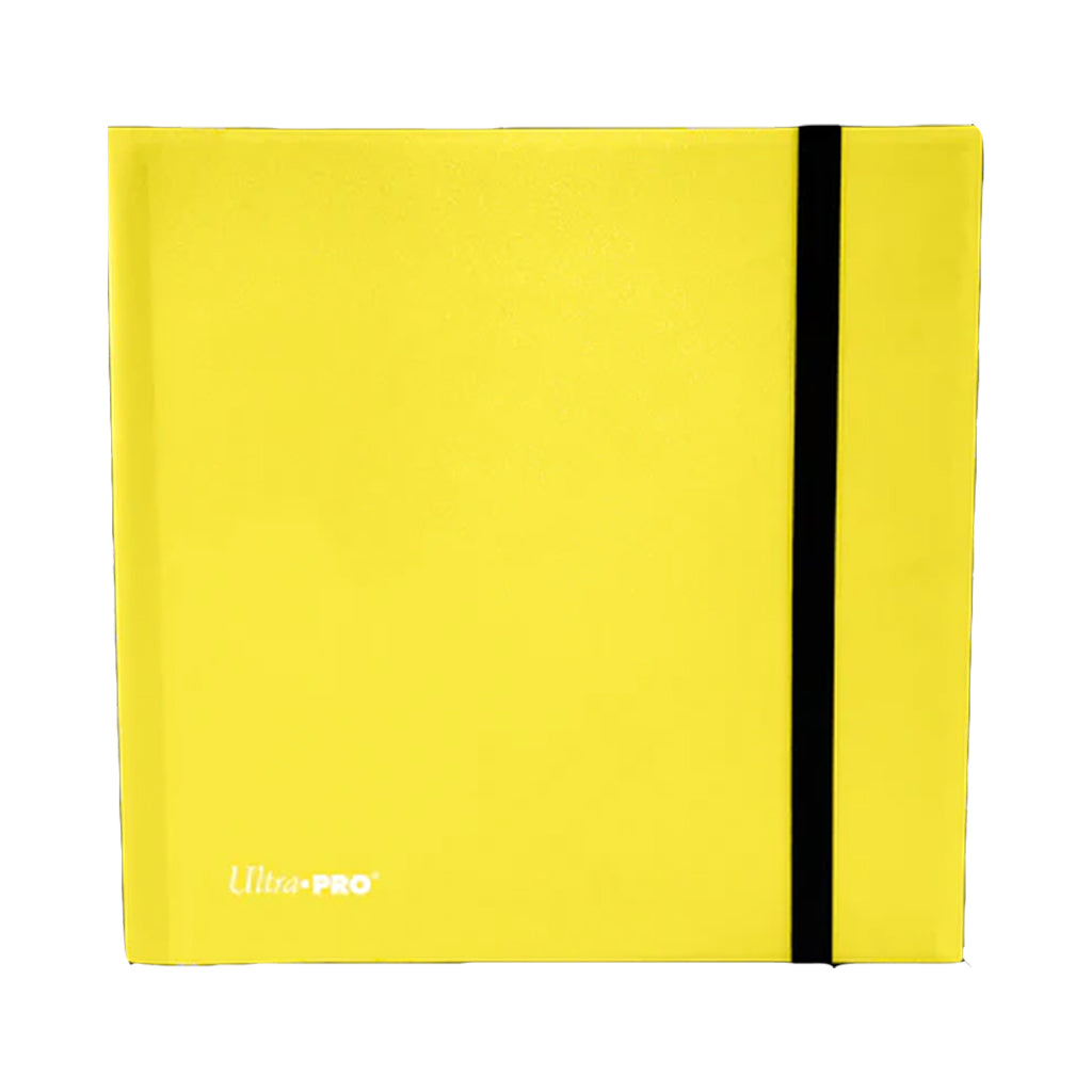 Ultra Pro - 12 Pocket Bro Binder - Eclipse - Yellow