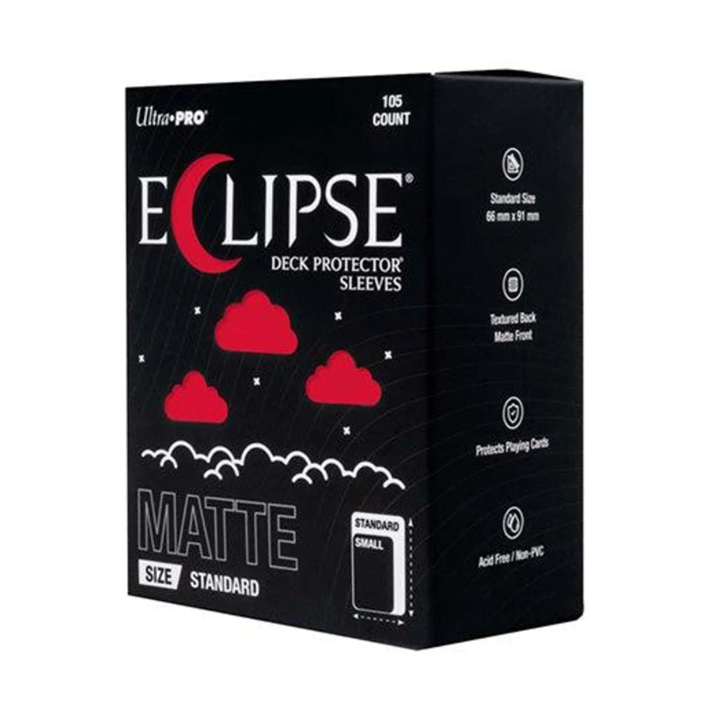 Ultra Pro: Eclipse Deck Protector Sleeves Matte (105) - Apple Red