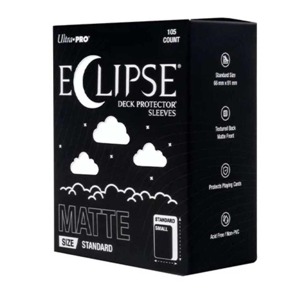 Ultra Pro: Eclipse Deck Protector Sleeves Matte (105) - Arctic White