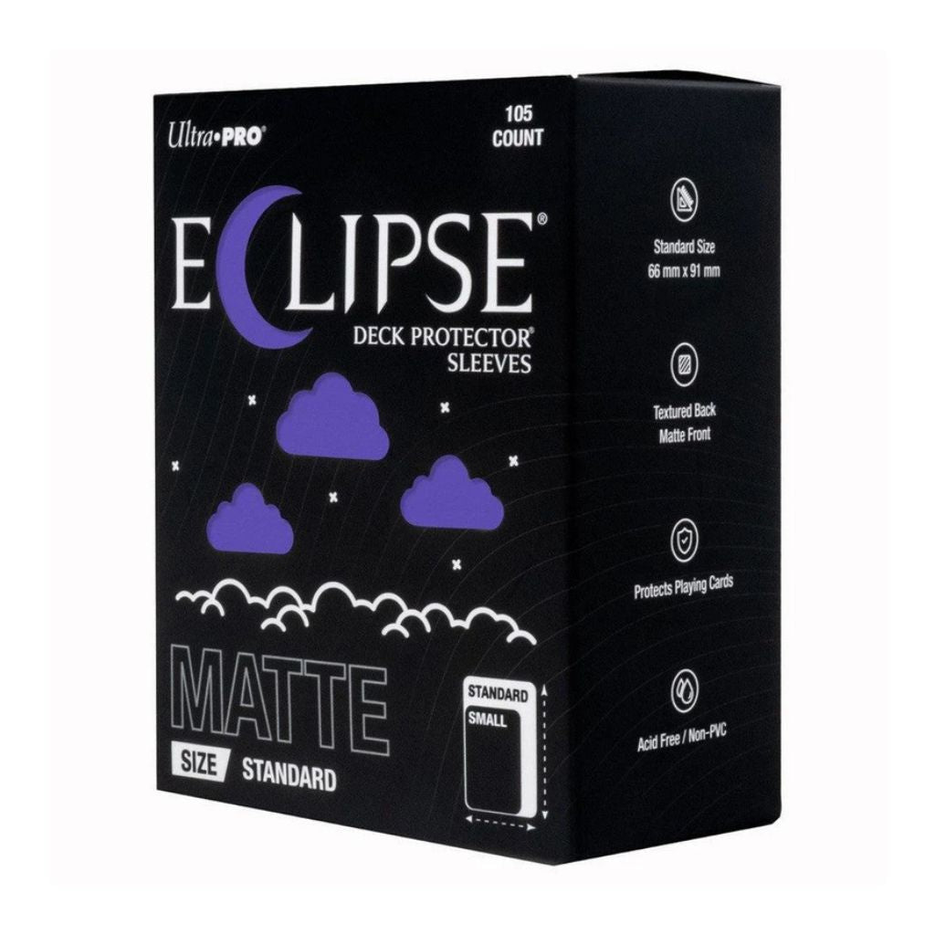 Ultra Pro: Eclipse Deck Protector Sleeves Matte (105) - Royal Purple