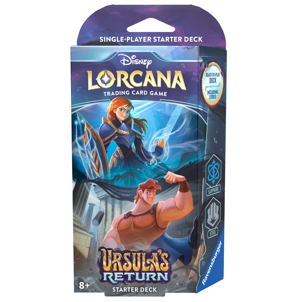Disney Lorcana - Ursula's Return Starter Deck - Sapphire/Steel