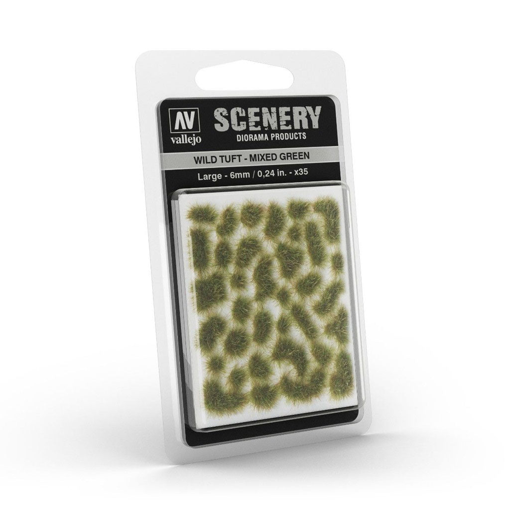 Vallejo - Wild Tuft Large - Mixed Green