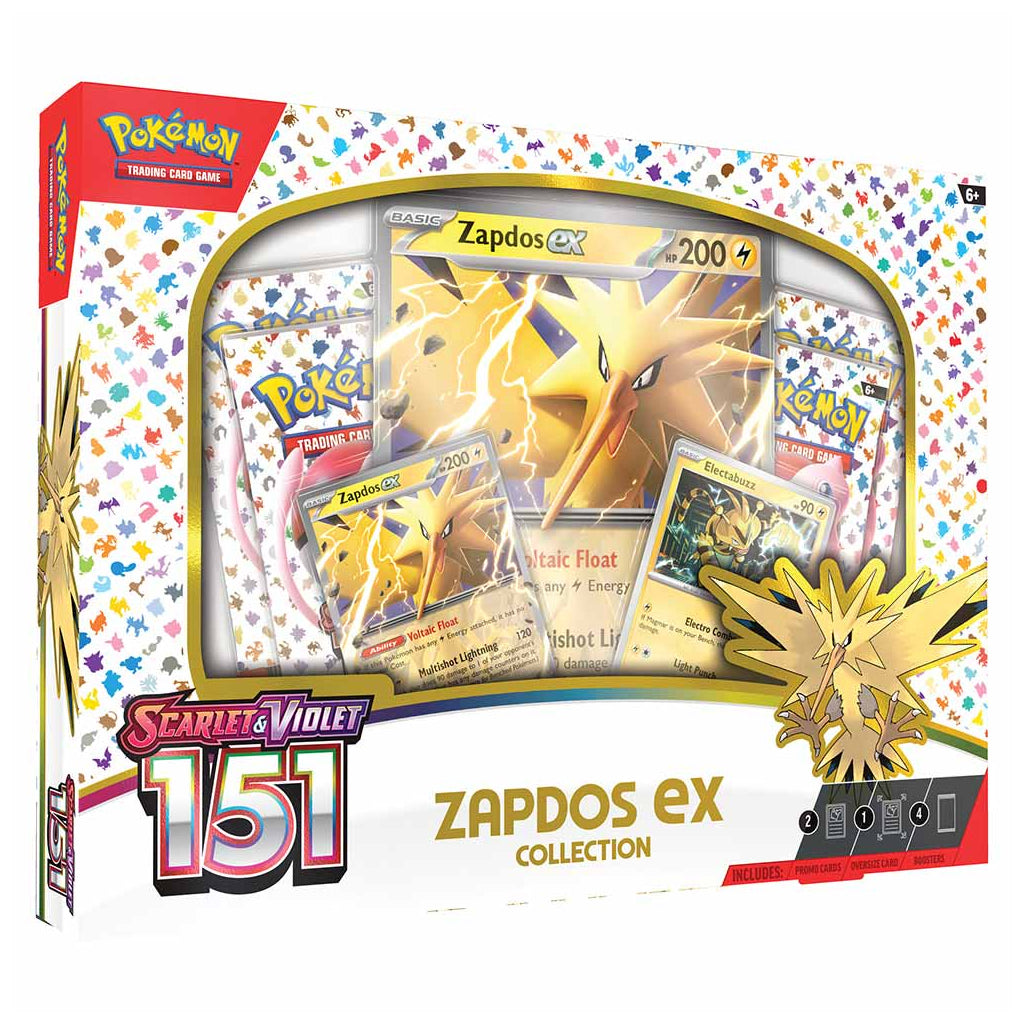 Pokemon TCG - Scarlet & Violet: 151 Collection Zapdos EX