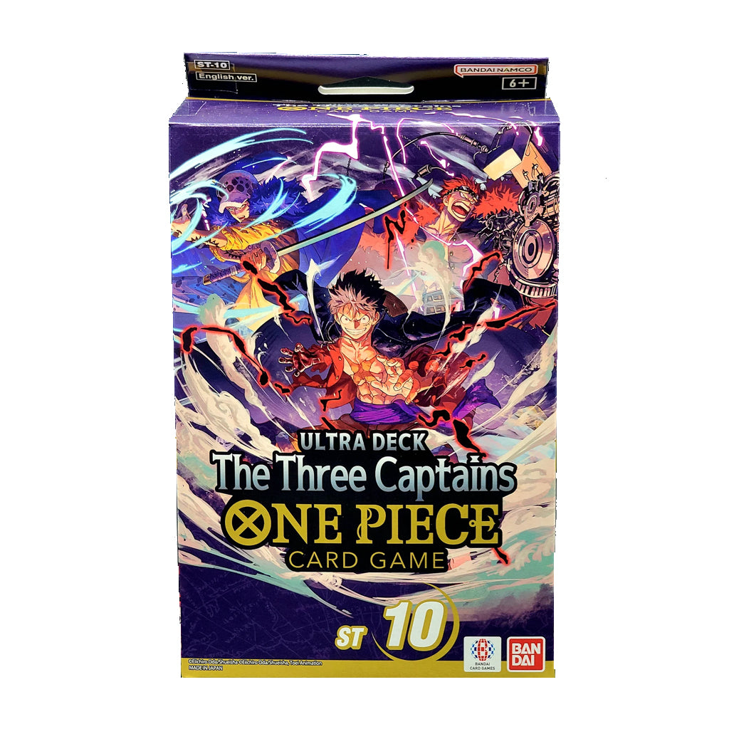 One Piece Card Game Ultra Deck The Three Captains ST-10 - Comic Book Factory One Piece Card Game Ultra Deck The Three Captains ST-10 - Comic Book Factory