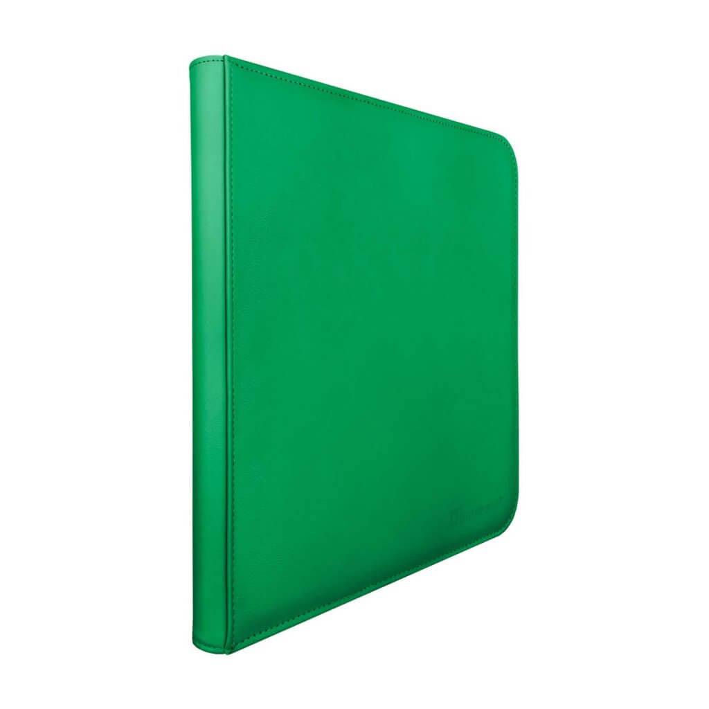 12-Pocket Zippered PRO Binder - Green