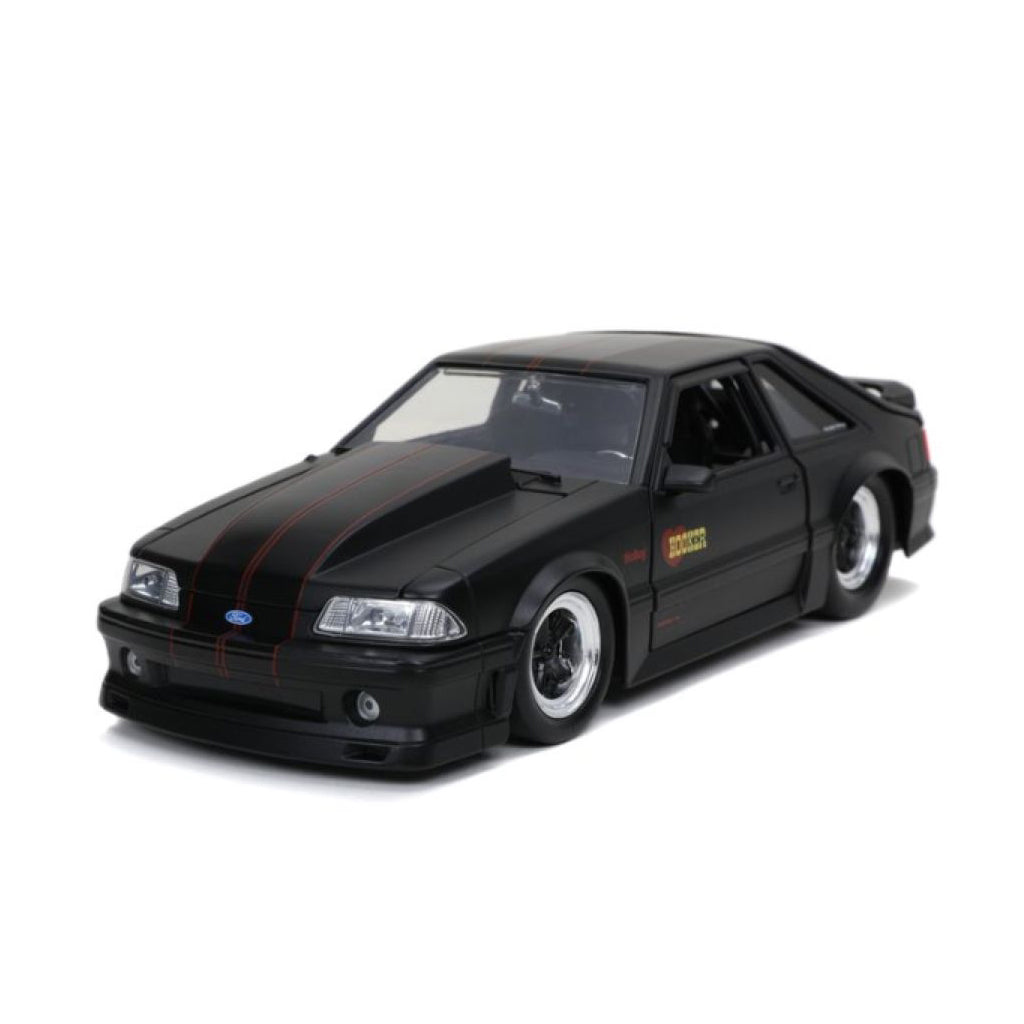 Big Time Muscle- 1989 Ford Mustang GT (Black) 1:24