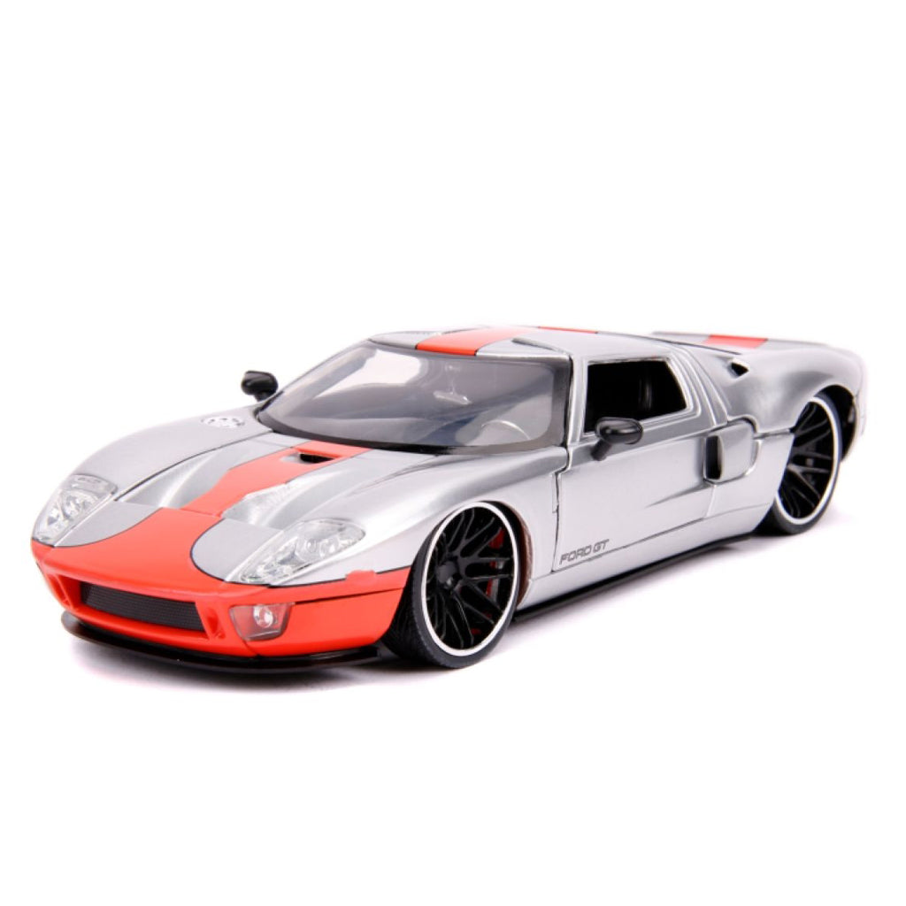 Big Time Muscle- 2005 Ford GT (Silver) 1:24