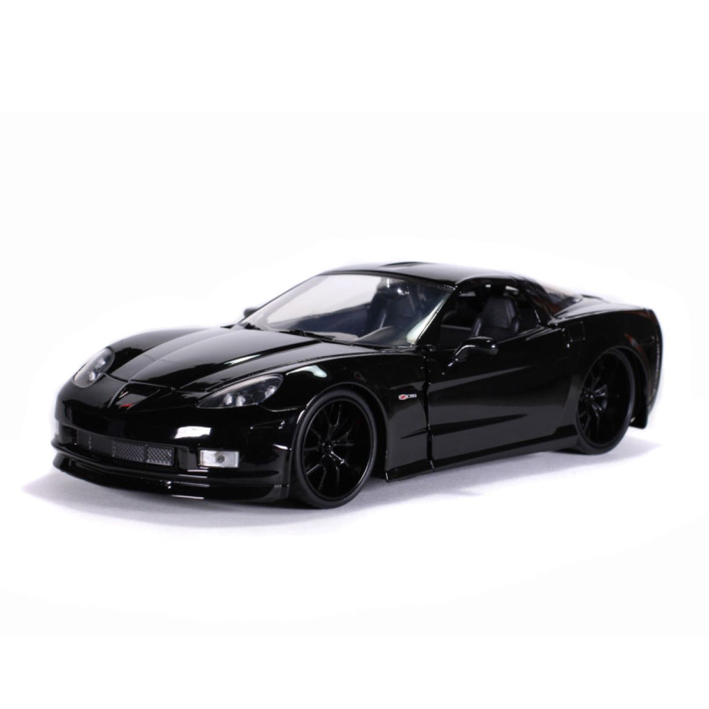 Big Time Muscle- 2006 Corvette Z06 (Black) 1:24