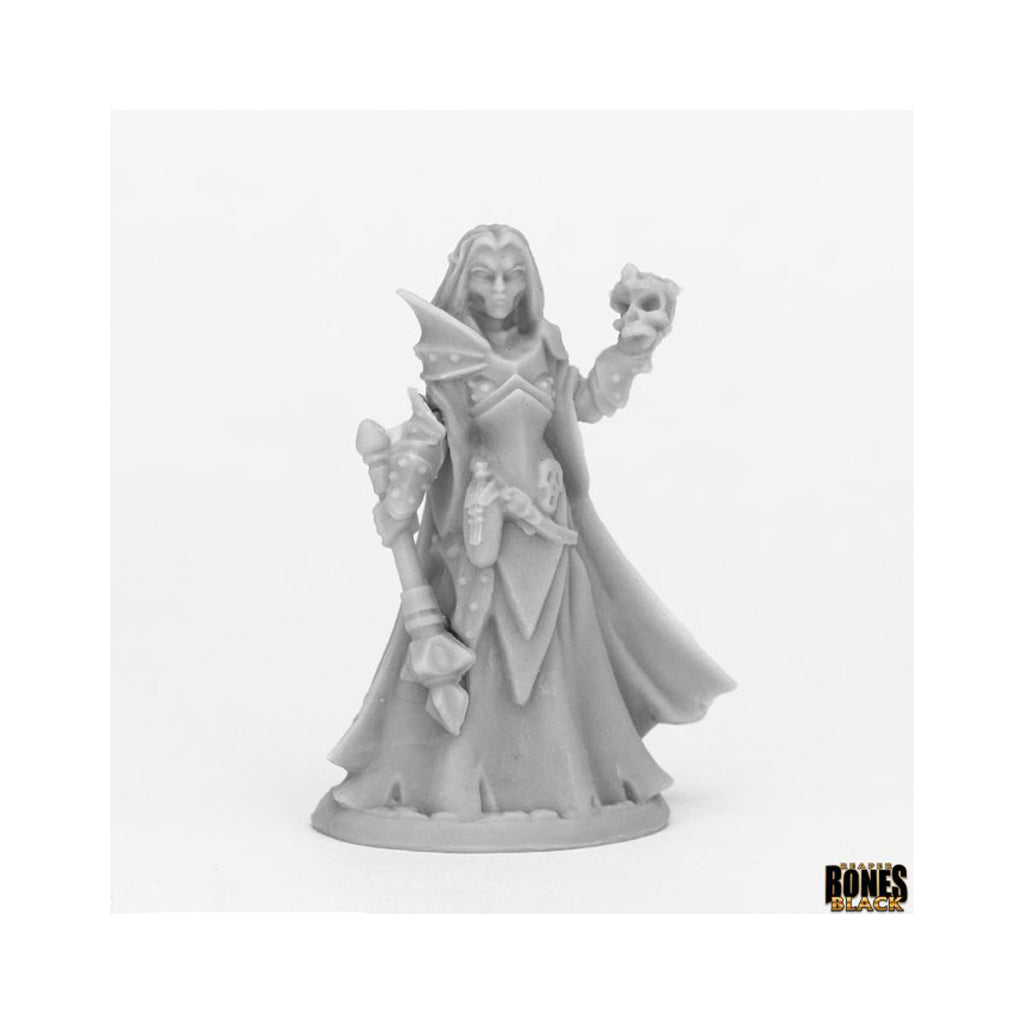 Reaper Bones Black - Dark Elf Priestess - 44071