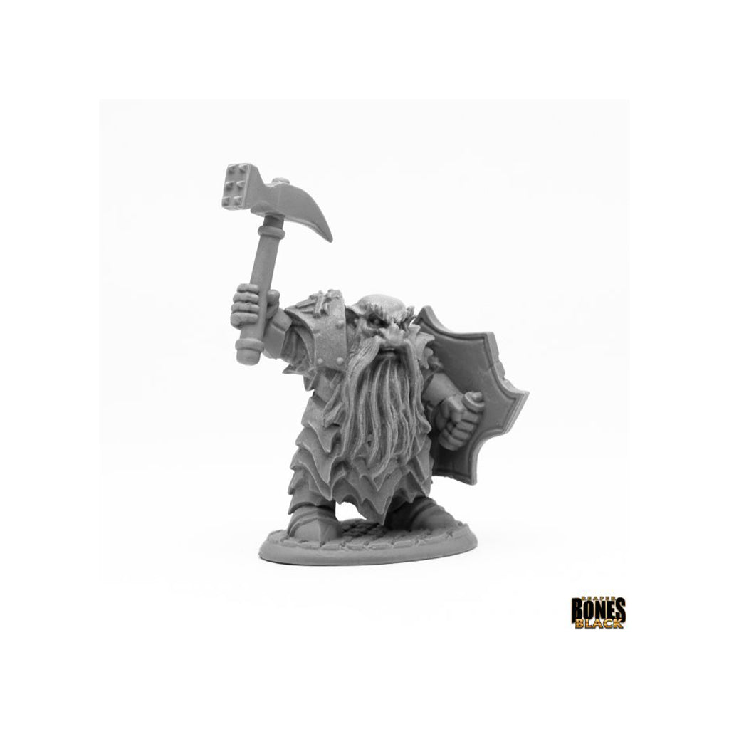 Reaper Bones - Enlarged Dark Dwarf Smiter - 44109