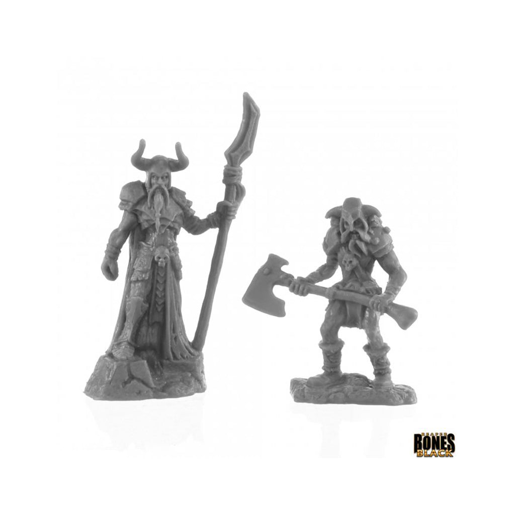 Reaper Bones Black - Rune Wight Thane and Jarl - 44143