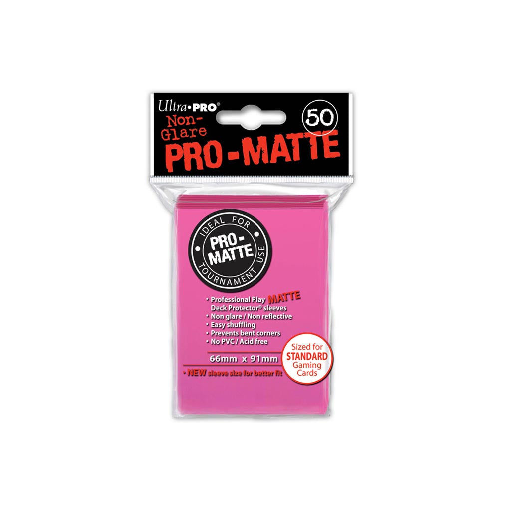 Ultra Pro - 50pk Protector Sleeves - Pink