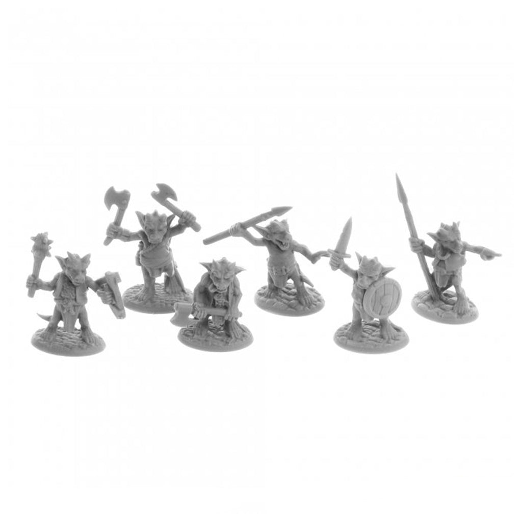 Reaper Bones - Ratpelt Kobold Mooks (6) - 7052