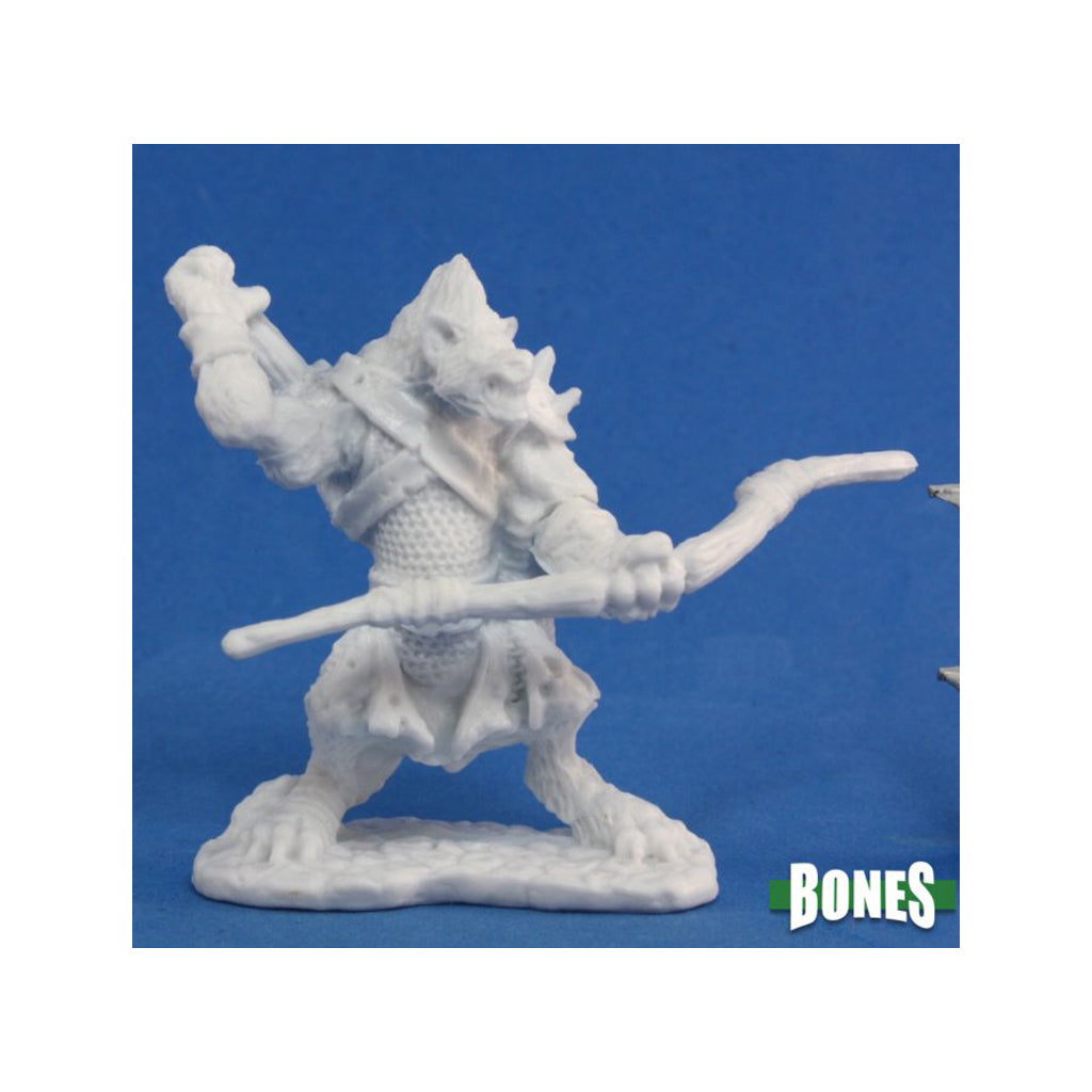 Reaper Bones - Blacktongue Gnoll Archer