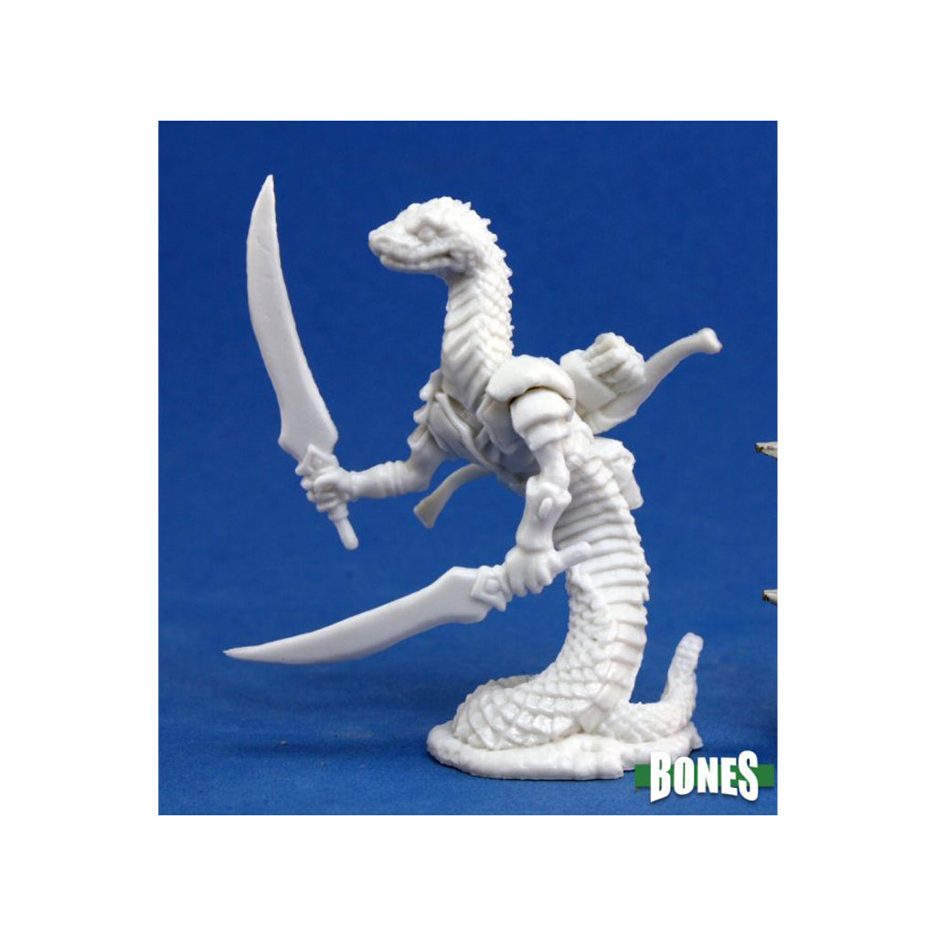Reaper Bones -Snakeman Warrior - 77153